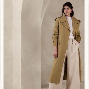 NWT Banana Republic Trench Coat